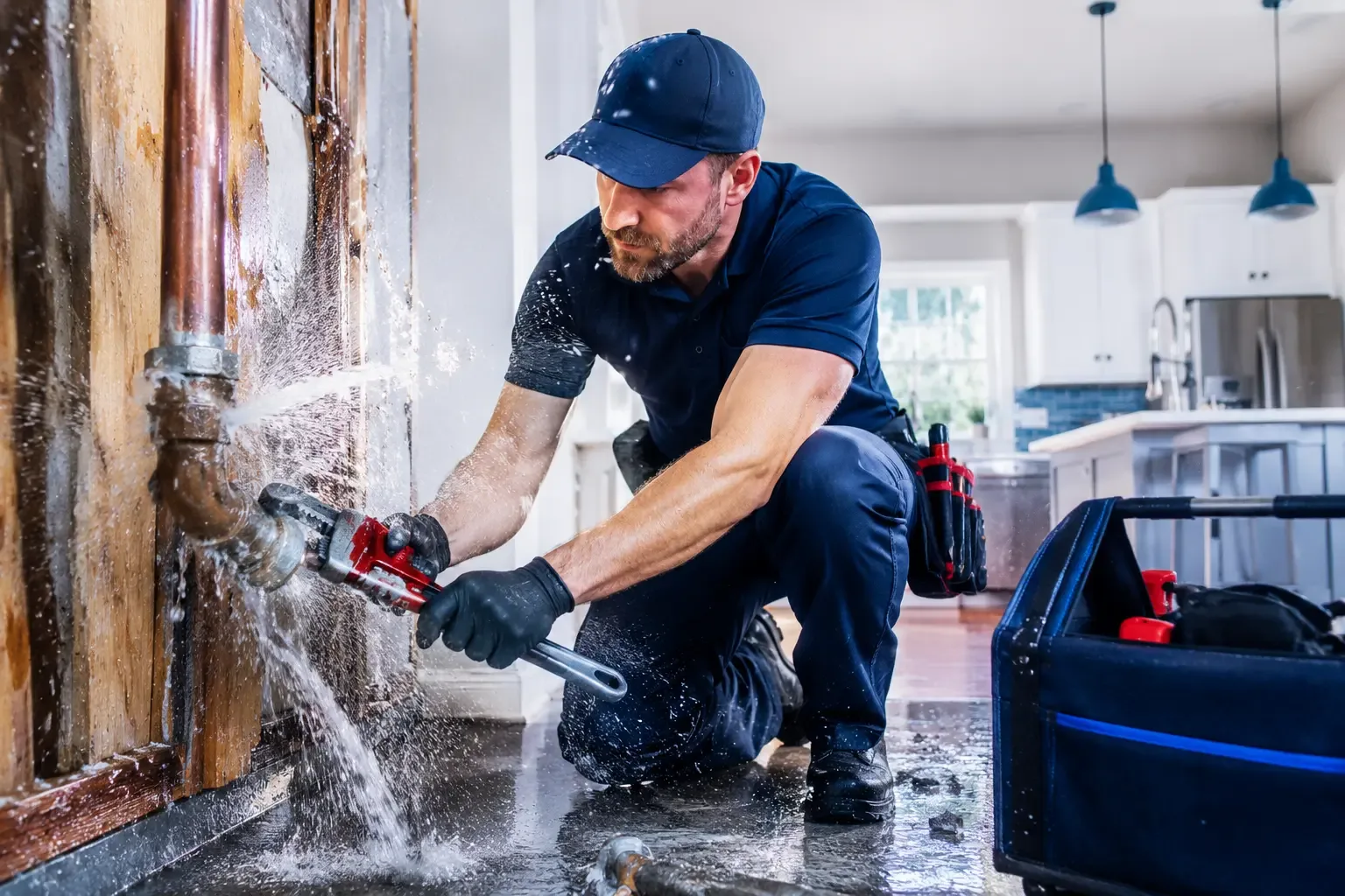 Local emergency pipe repair professionals in Rock Springs, WI